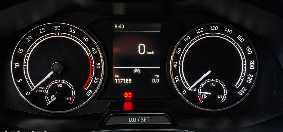 Skoda Scala cena 51900 przebieg: 117188, rok produkcji 2019 z Częstochowa małe 191